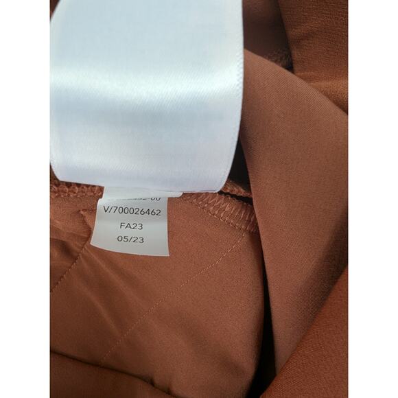 Athleta Endless Pleated Skort In Rust Orange Tennis Golf Athleisure Womens 8 New - Picture 9 of 12